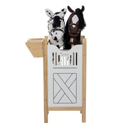 Écurie box en bois de luxe pour hobby horse