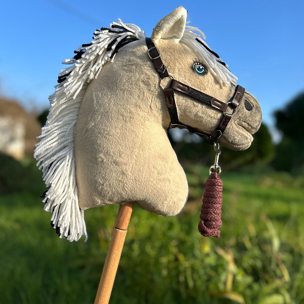 Hobby Horse Iska avec licol, bonnet et queue amovible