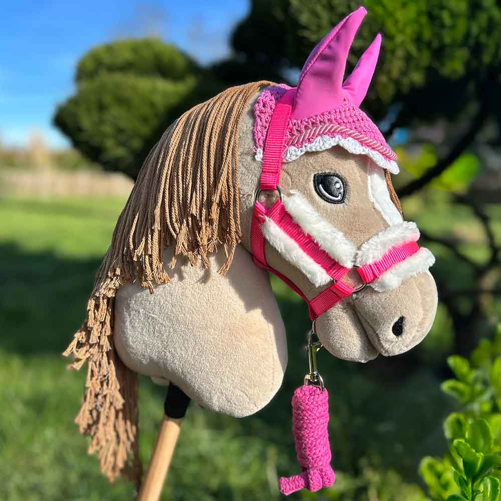 Hobby Horse licol et bonnet ROSE