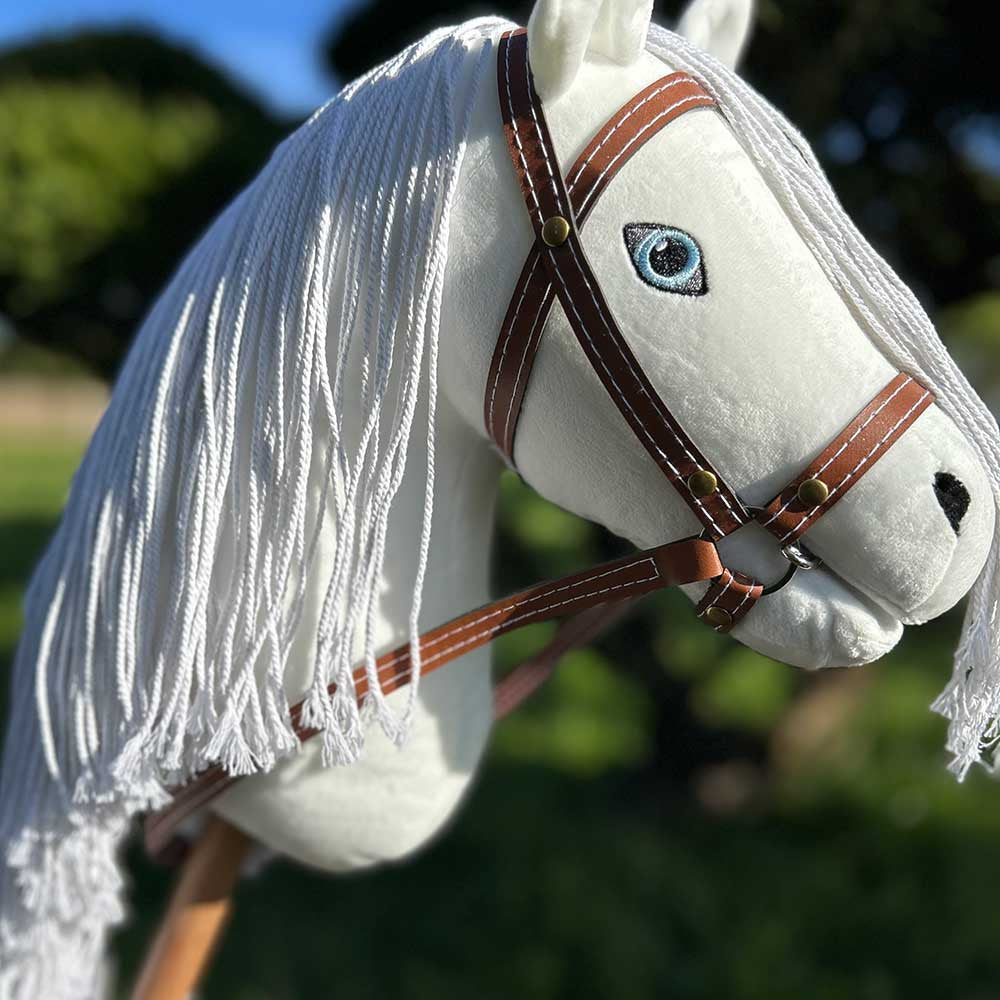 Hobby horse blanc Snow Pearl . A4