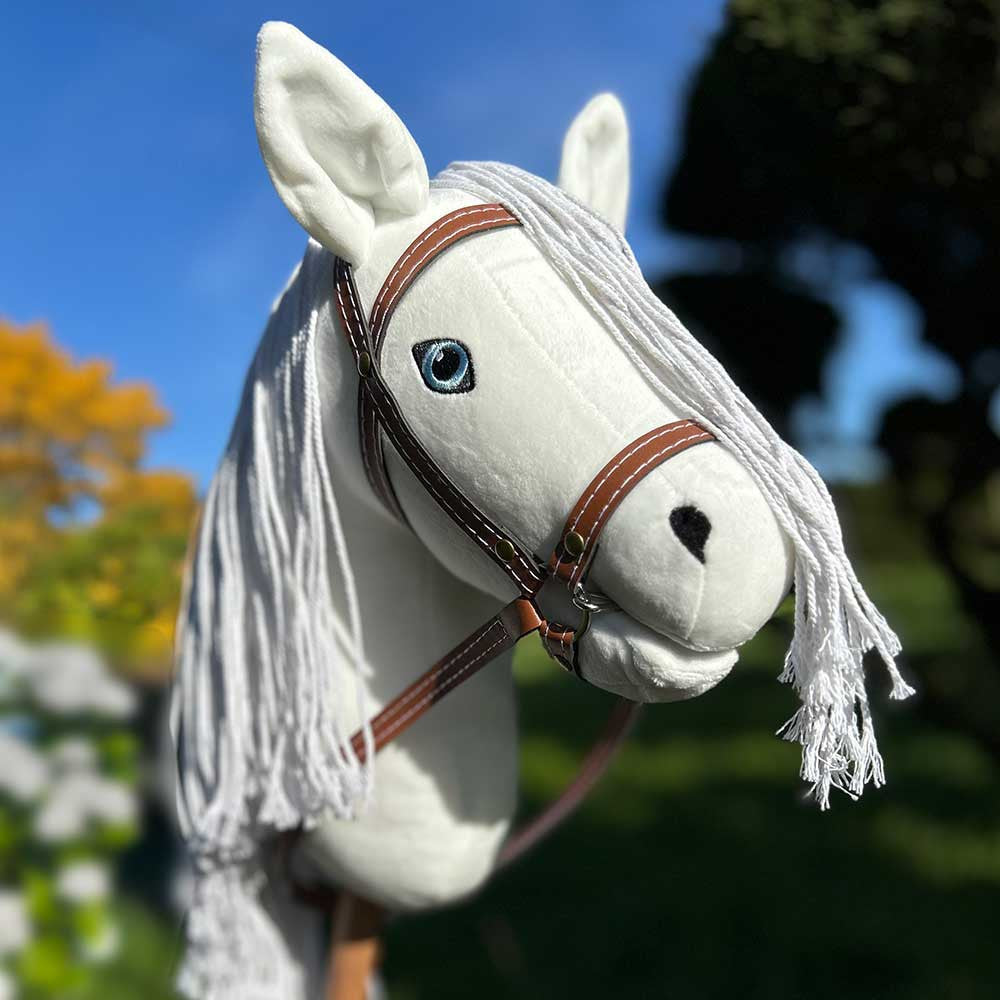 Hobby horse blanc Snow Pearl . A4