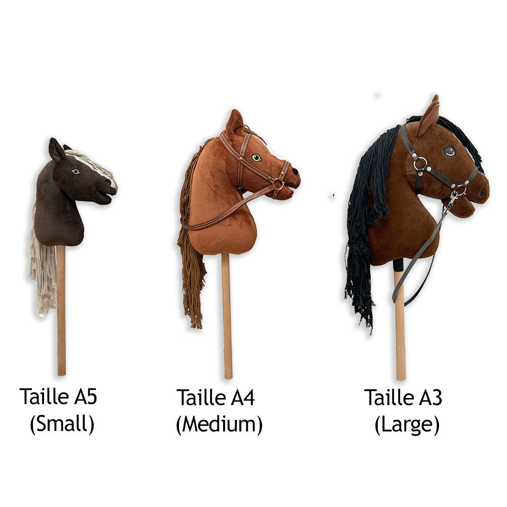 Choisir la taille d'un hobby horse avec Hobby Horse Land