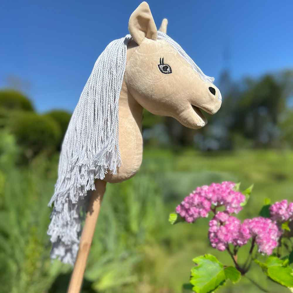 Mini Hobby Horse Palomino pour Enfant dès 3 Ans