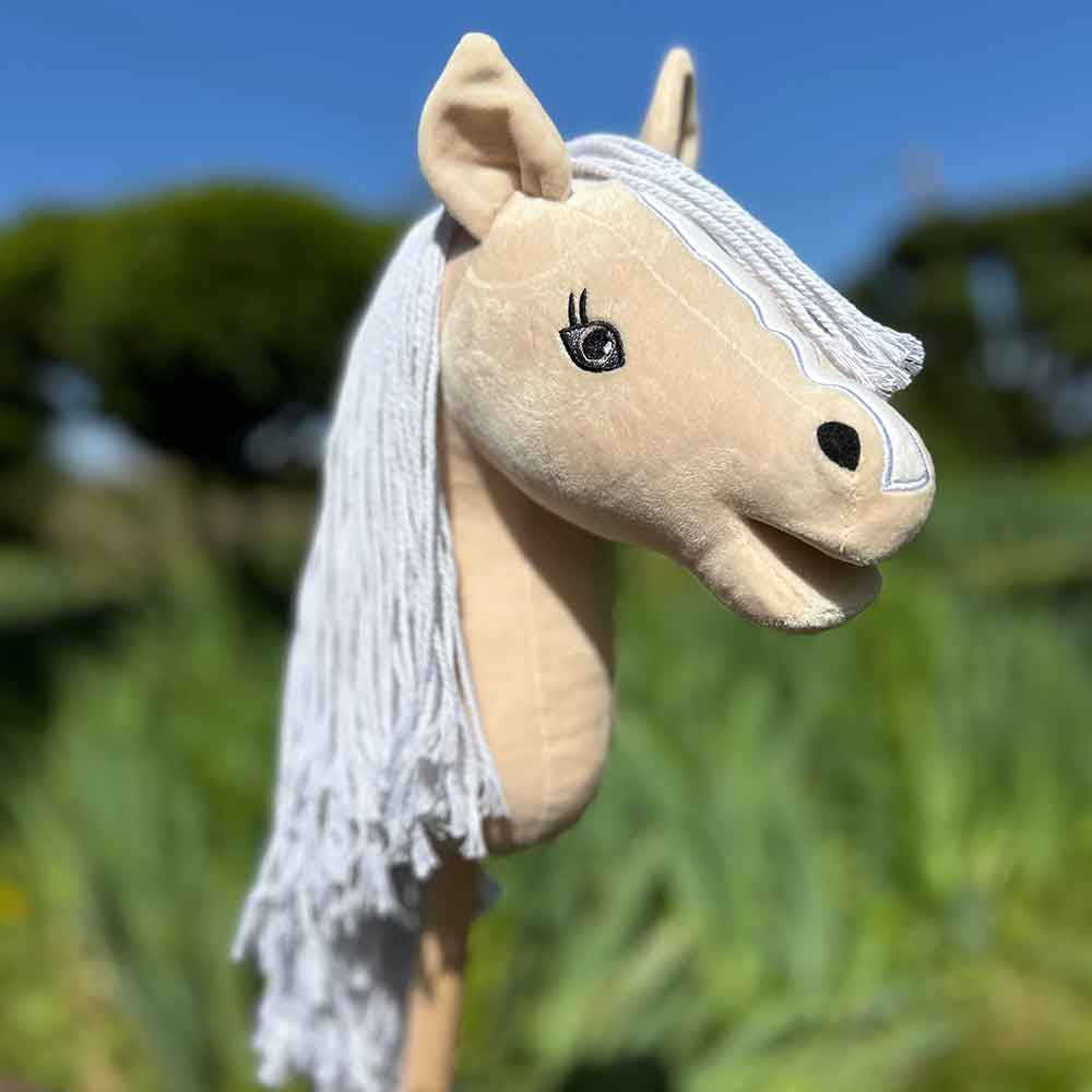 Mini Hobby Horse Palomino pour Enfant dès 3 Ans