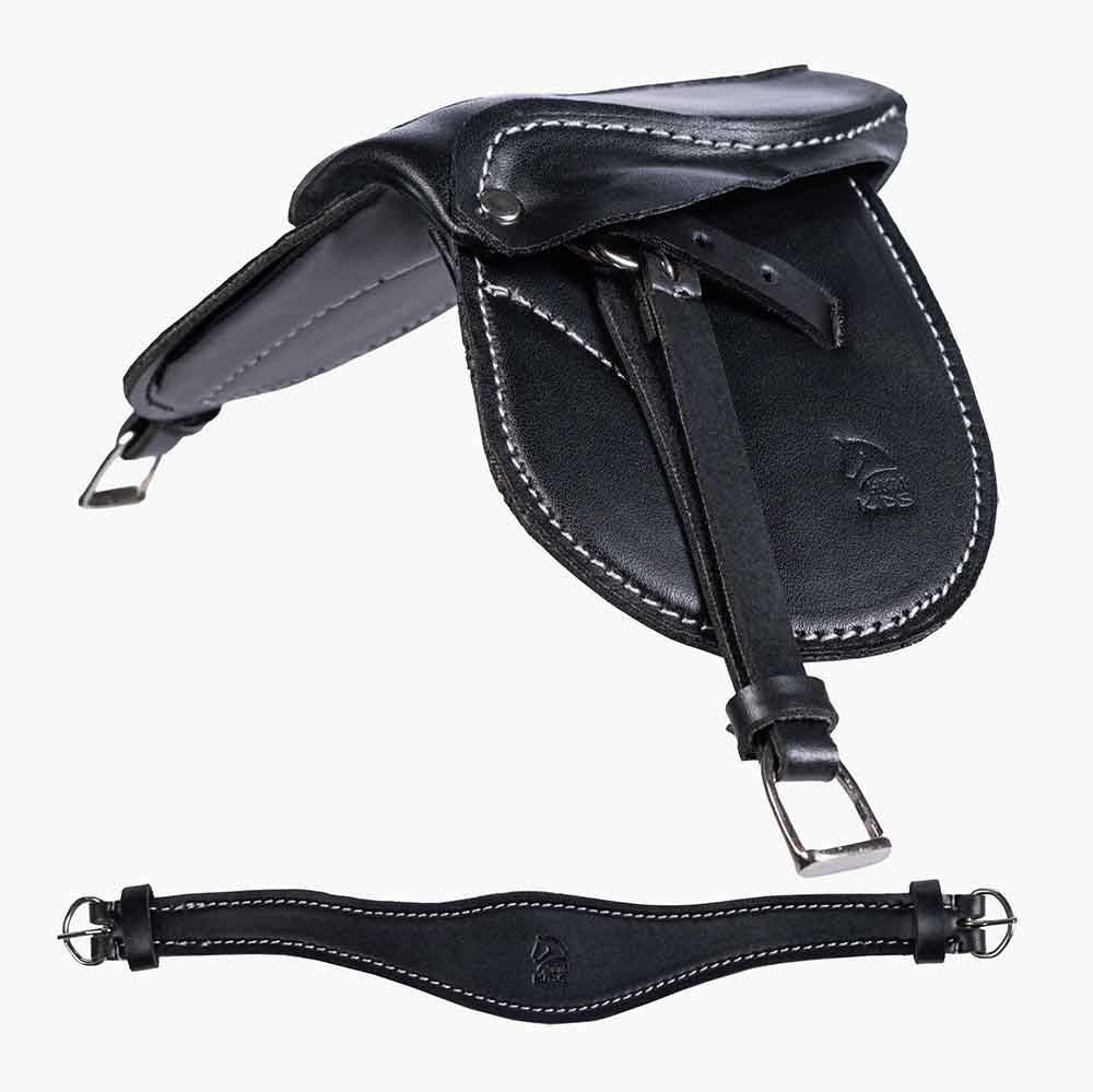 Mini Selle pour poney en peluche HKM