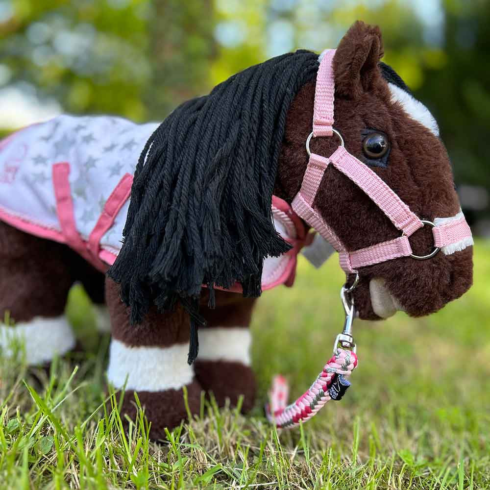 Couverture et licol Pink Star cuddle pony HKM