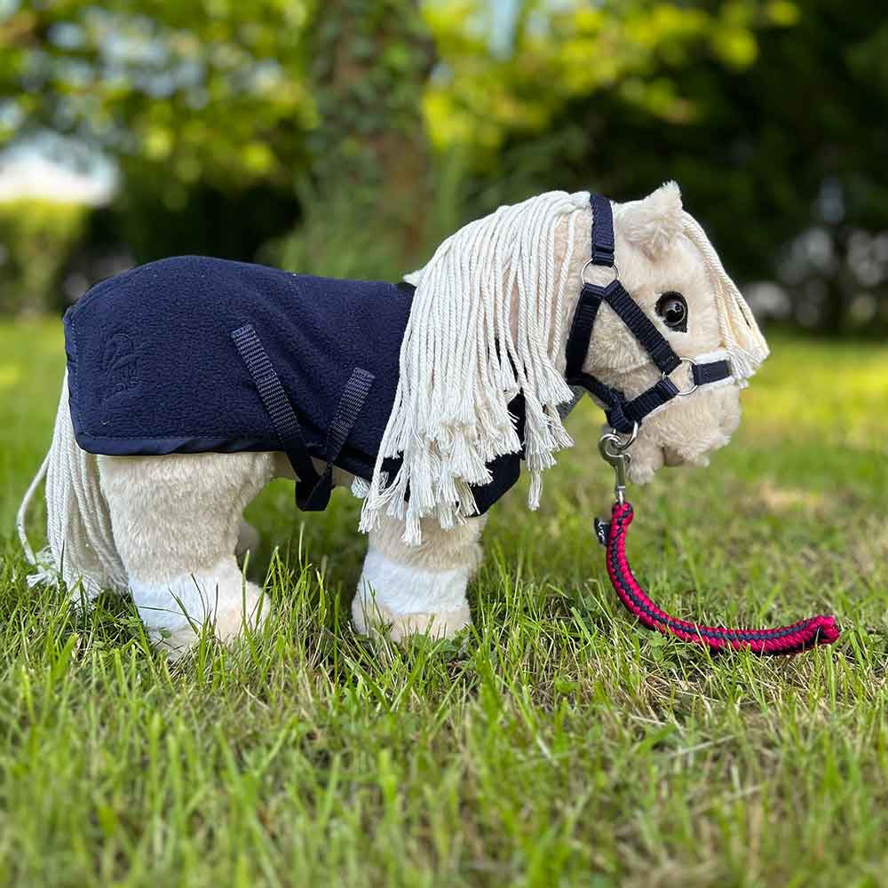 Couverture et licol Navy mini poney HKM