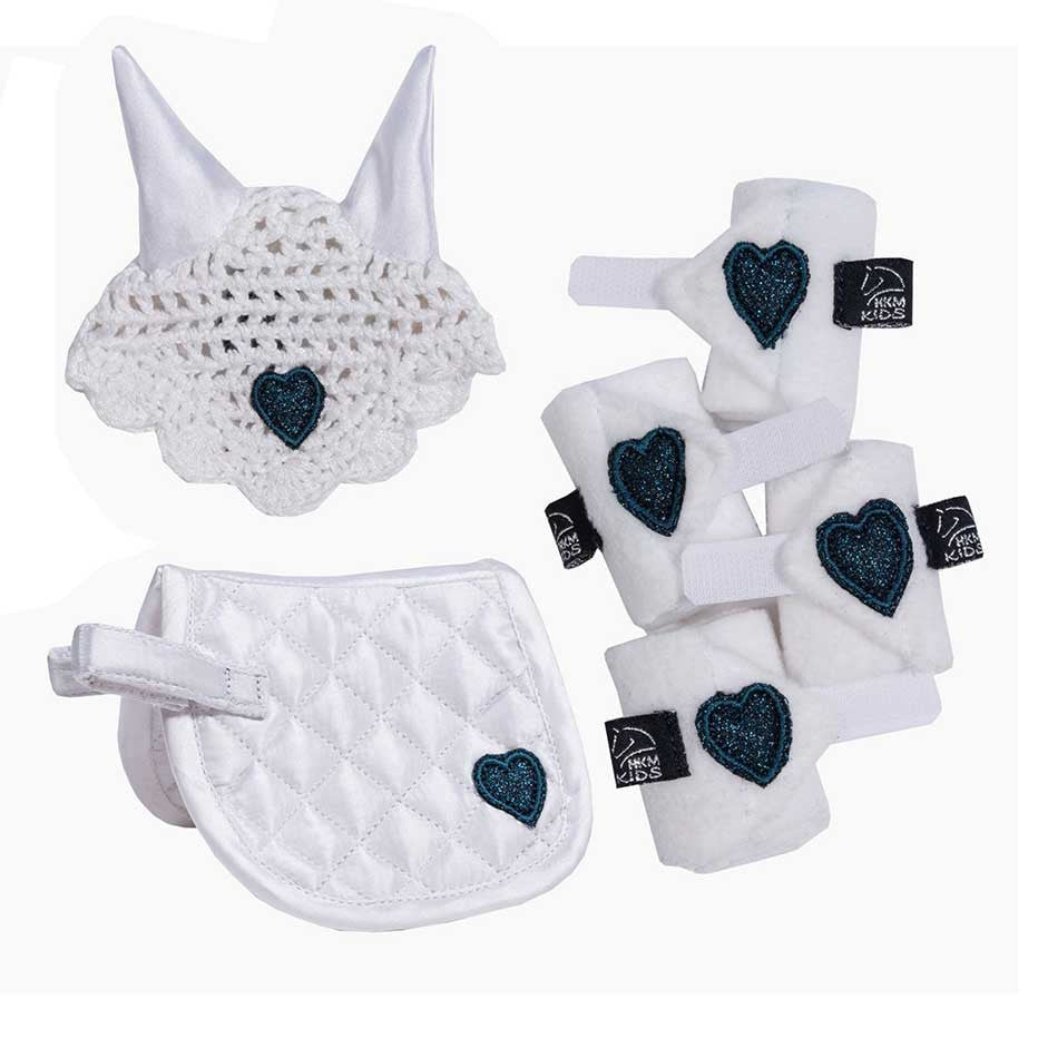 Set d'accessoires Cœur Marine pour mini poney HKM