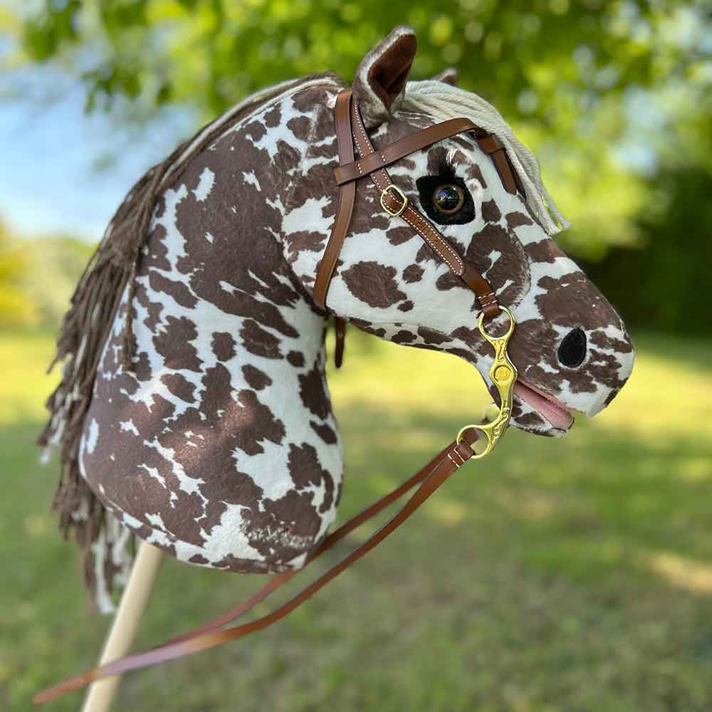 Filet western pour hobby horse taille