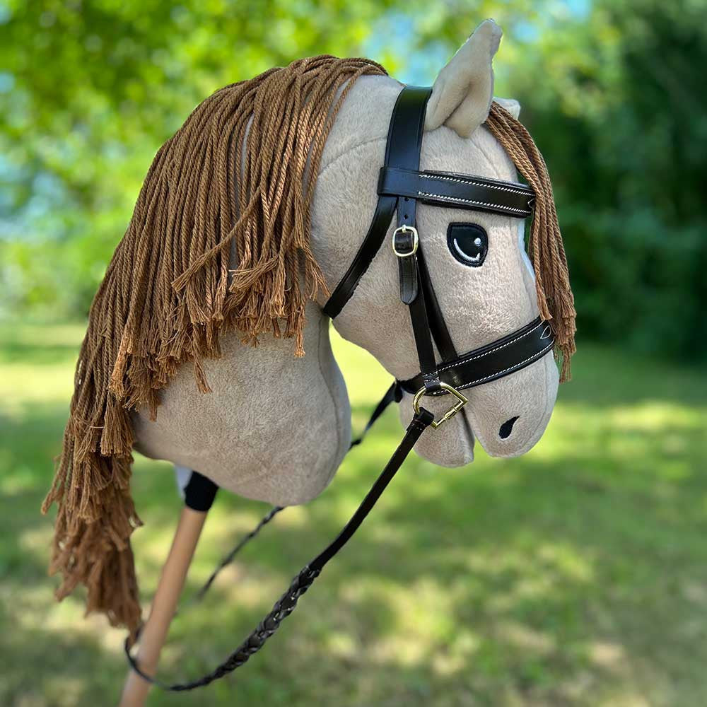 Bridon Hunter Hobby Horse marron foncé