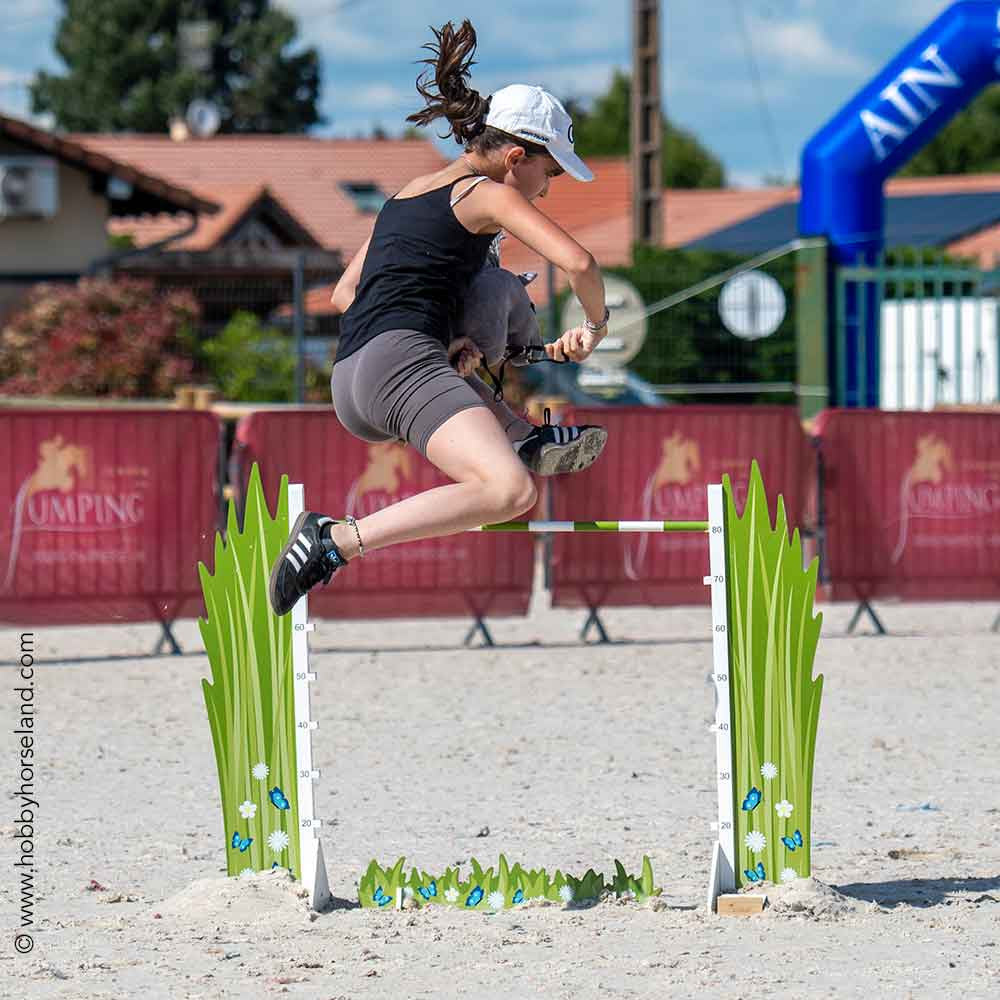 Obstacle et sous bassement FLOWER pour Hobby Horsing Jump