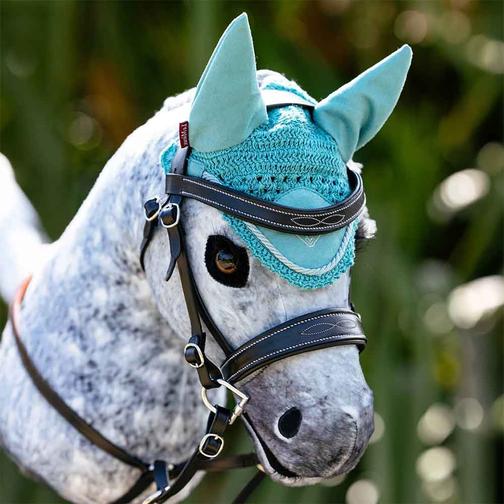Hobby Horse bonnet anti-mouches - turquoise