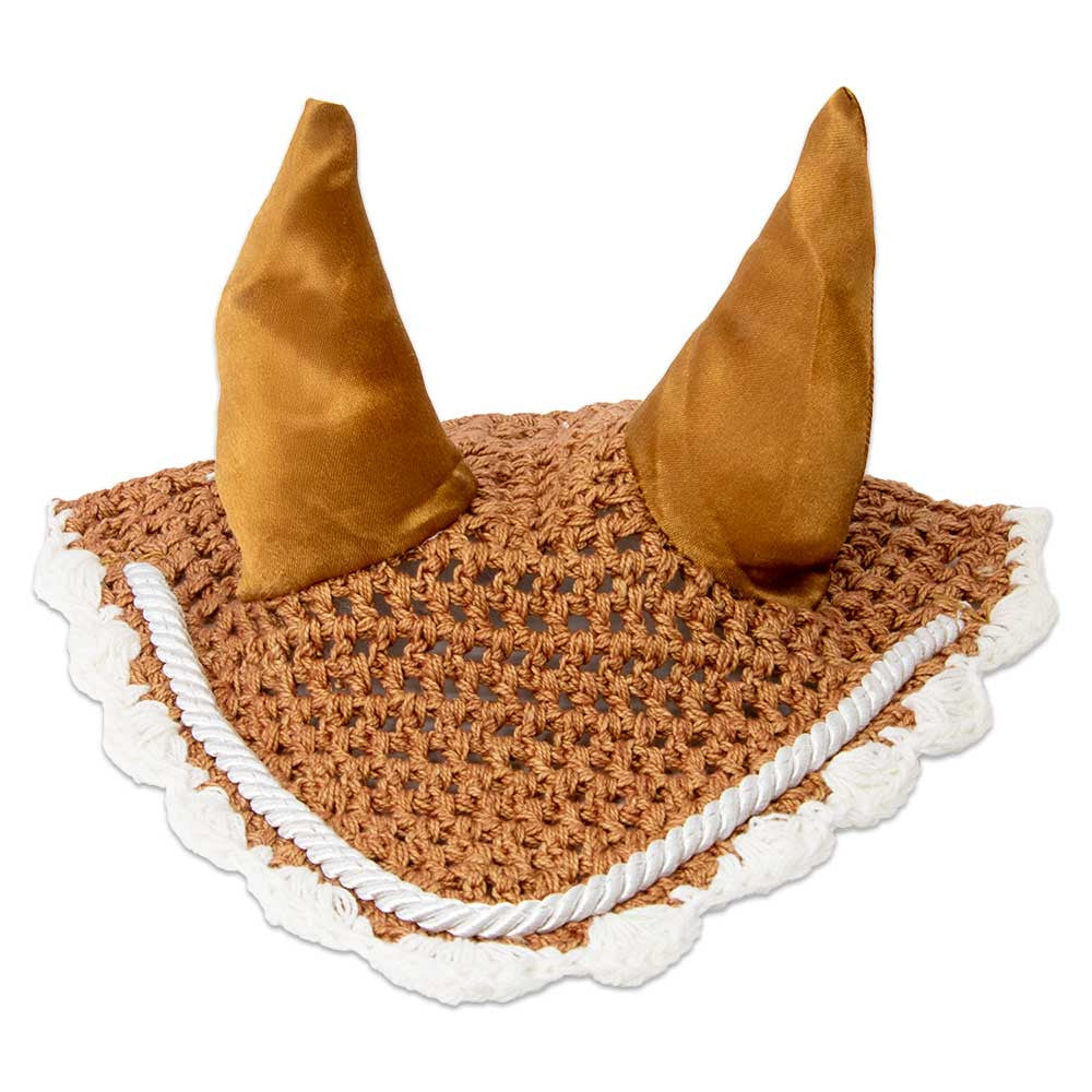 Bonnet hobby horse marron beige