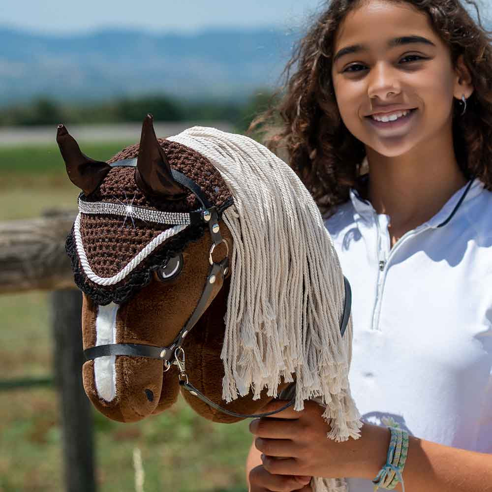 Hobby Horse A3 Sunny Dream Crins Lavés avec Filet Scintillant