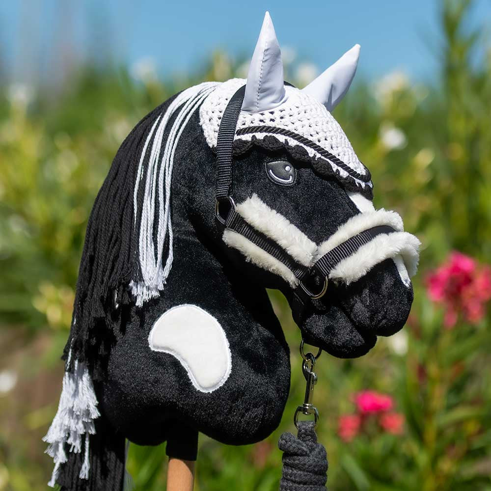 Accessoires hobby horse noir et blanc