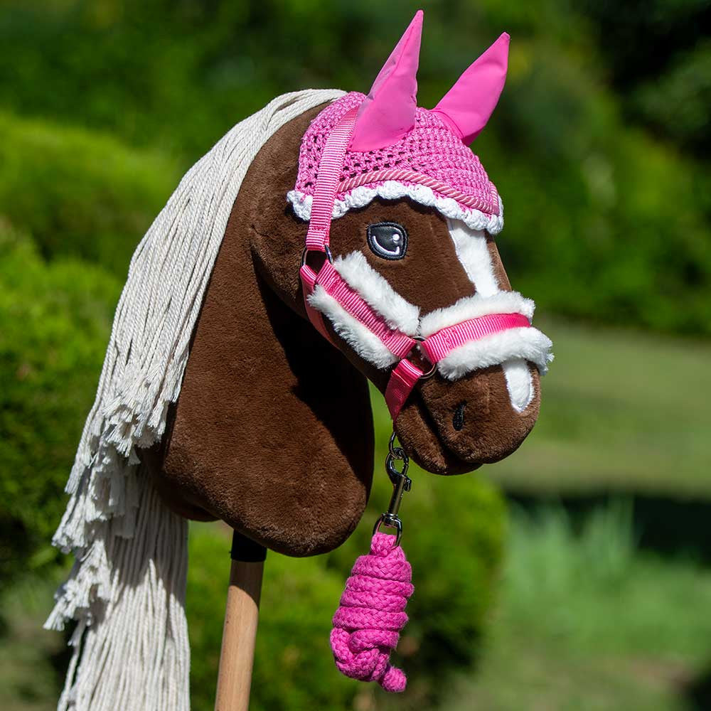 Hobby Horse licol et bonnet ROSE