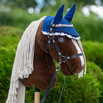 Pack Hobby Horse Harmony : licol et bonnet BLEU