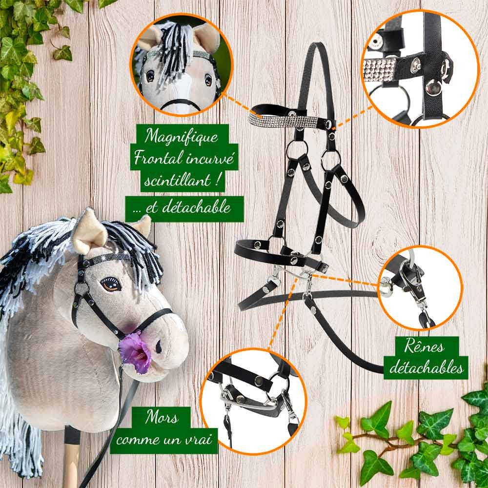 Filet pour hobby horse Bridon hobby horse pas cher