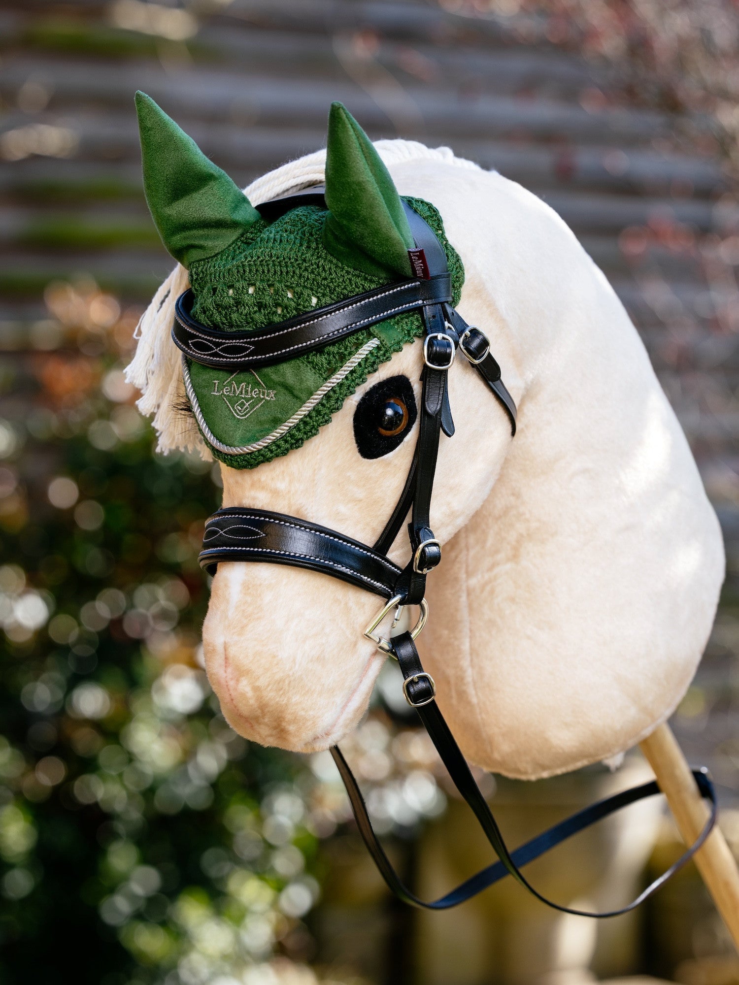Hobby Horse bonnet hunter green by LeMieux