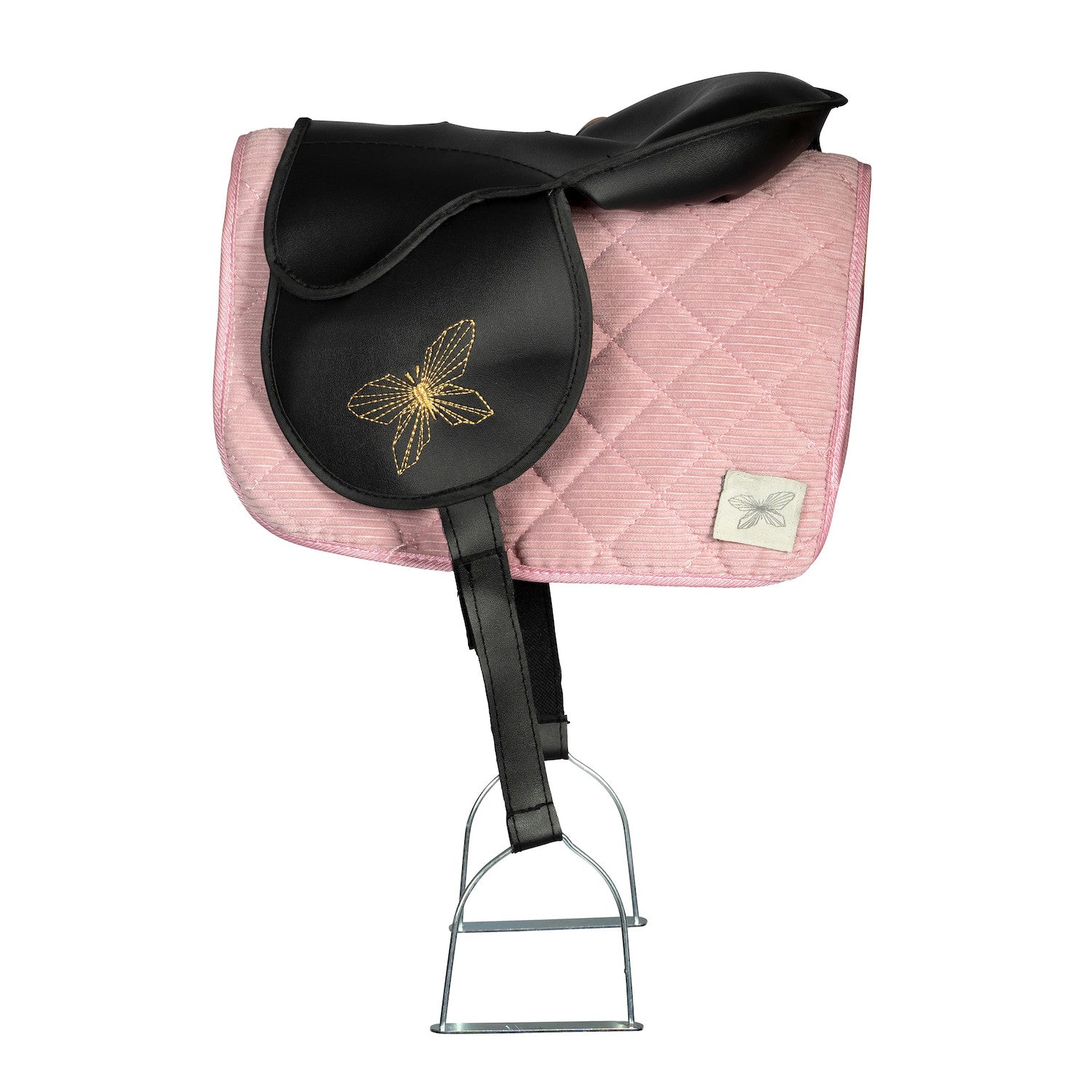 Saddle pad and bonnet rose By Astrup