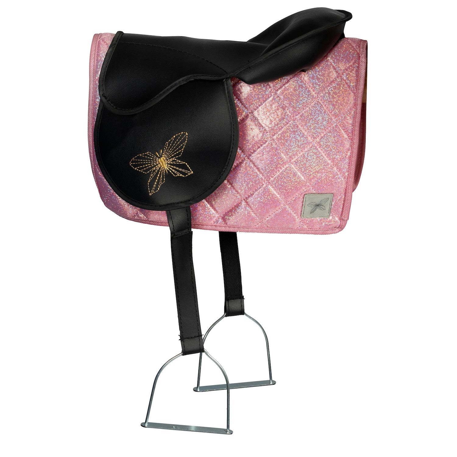 Saddle pad and bonnet pink By Astrup