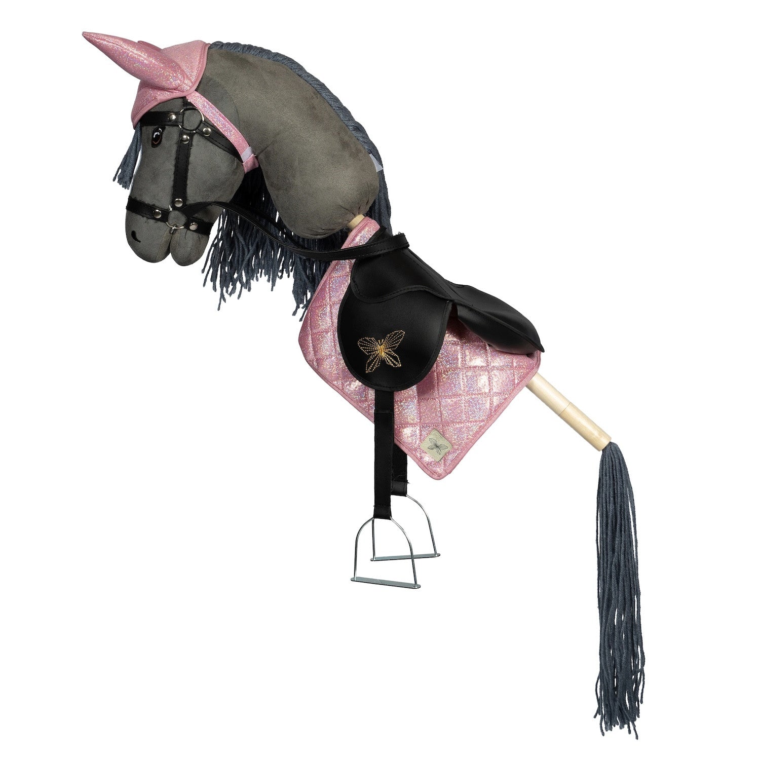 Saddle pad and bonnet pink By Astrup
