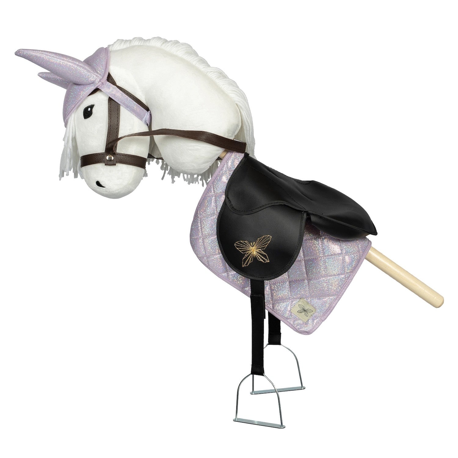 Saddle pad and bonnet purple By Astrup