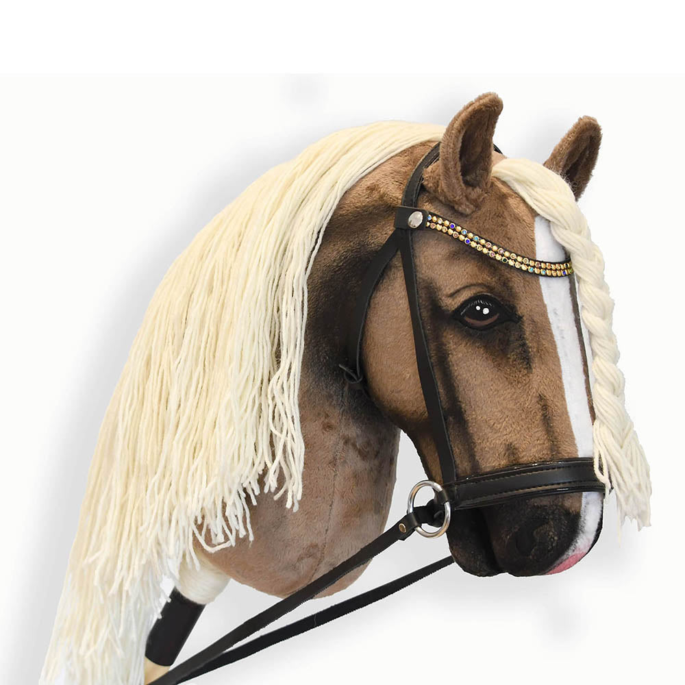 Panduro Hobby Horse Crinière et queue Accessoires pour cheval à baiser et chevaux hobbys, cheveux longs et beaux, DIY pour coudre, coiffer et coiffer, queue aux couleurs assorties - Blanc Panduro Hobby Horse Crinière et queue Accessoires pour cheval à baiser et chevaux hobbys, cheveux longs et beaux, DIY pour coudre, coiffer et coiffer, queue aux couleurs assorties - Blanc
