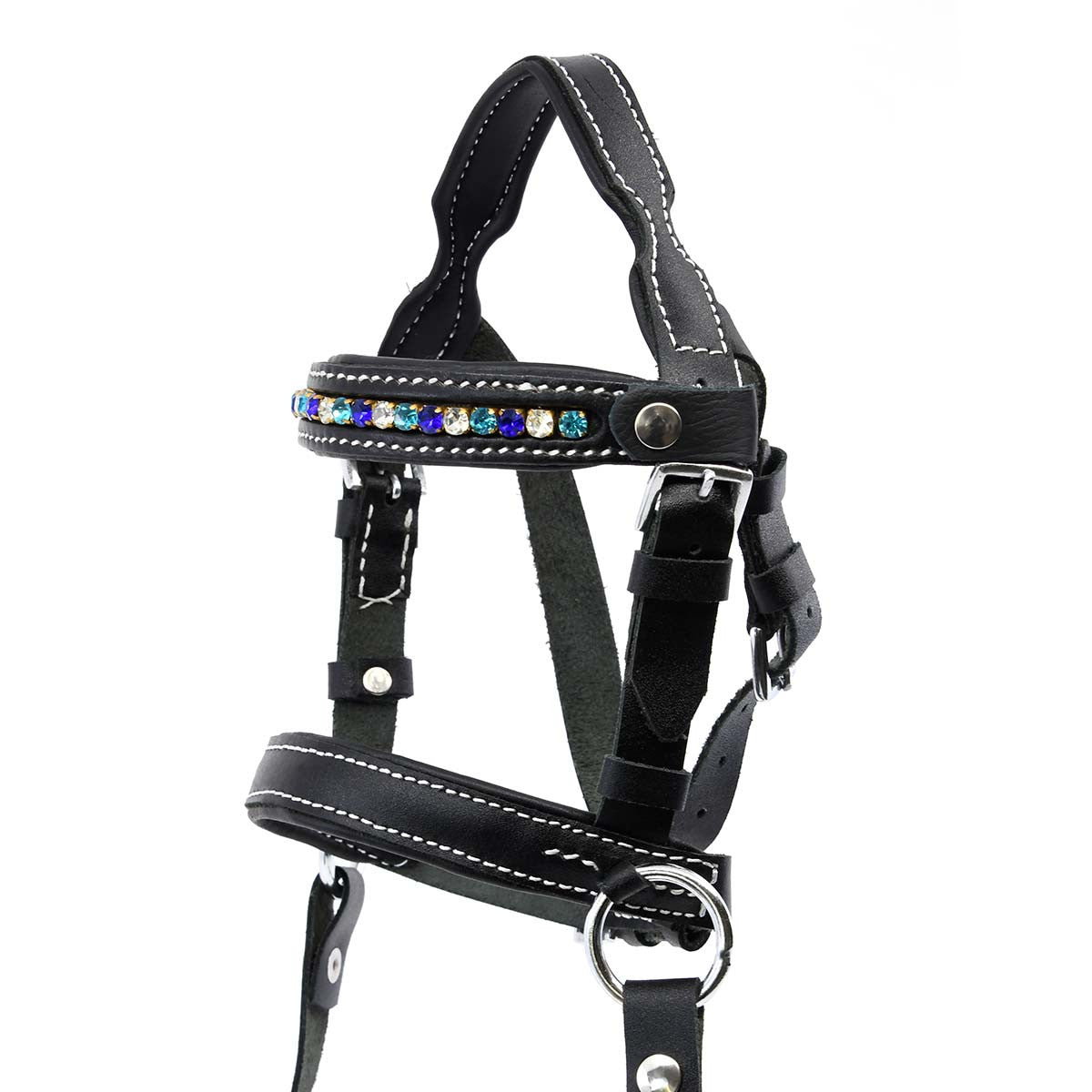 Filet bridon éthologique pour hobby horse Blue Lagoon lemieux