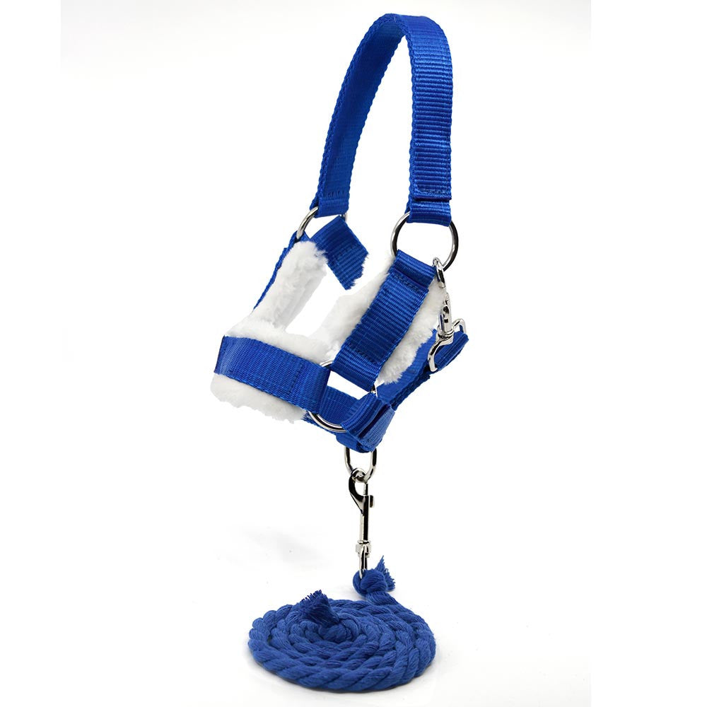 Licol bleu hobby horse moumoute mouton